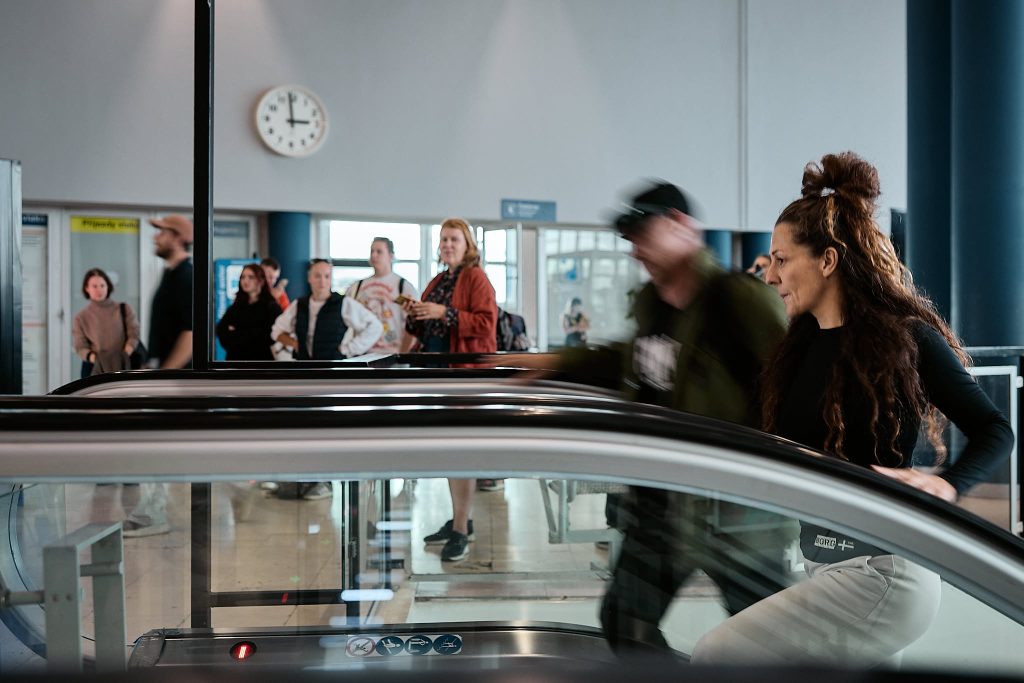 MOVE Fest 2026 – Andrej Štepita: Connecting/Stations, 25. září 2026, Ostrava, hlavní nádraží (foto Kamil Hauptmann)