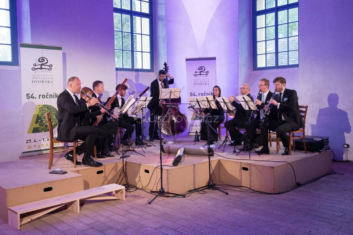 54. ročník Hudebního festivalu Antonína Dvořáka Příbram – PhilHarmonia Octet v huti Barbora (zdroj Hudební festival Antonína Dvořáka Příbram)
