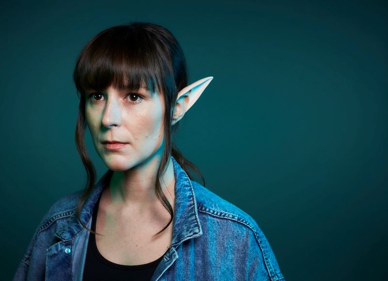 Magda Szpecht, kyber elfka (foto Mateusz Skwareczek, Agencja Wyborcza)