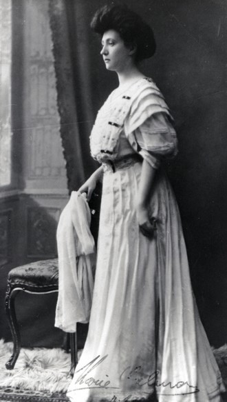 Marie Calma Veselá (1908) (foto archiv MJVM ve Zlíně)