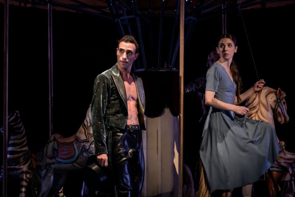 Michel Legrand, John Neumeier: Liliom, Státní opera, Praha – Giovanni Rotolo a Alina Nanu (foto Serghei Gherciu)