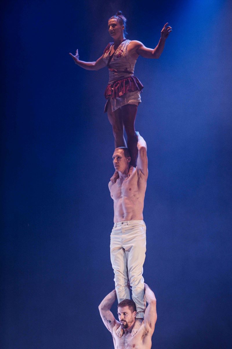 Mime Evening – Martina Illichová, Lukáš Macháček a Jindra Panský (foto Petr Lebeda, Mime Fest 2023)