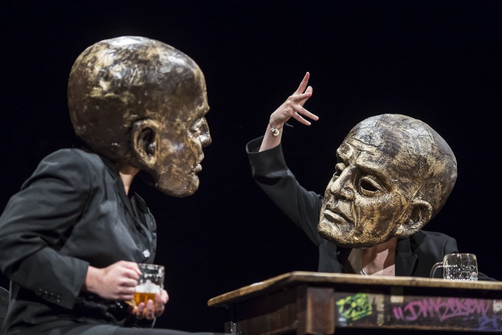 Miřenka Čechová a Petr Boháč: Antiwords (foto Vojtěch Brtnický)