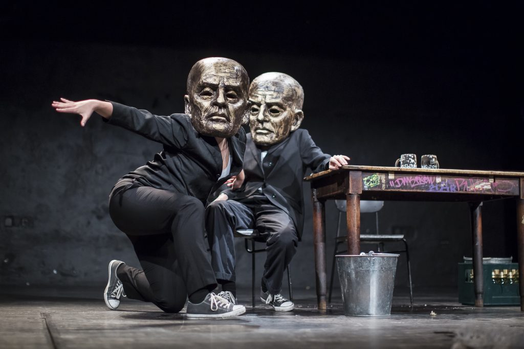 Miřenka Čechová a Petr Boháč: Antiwords (foto Vojtěch Brtnický)