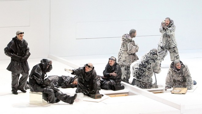 Miroslav Srnka: South Pole - Bayerische Staatsoper Mnichov (foto Wilfried Hösl)