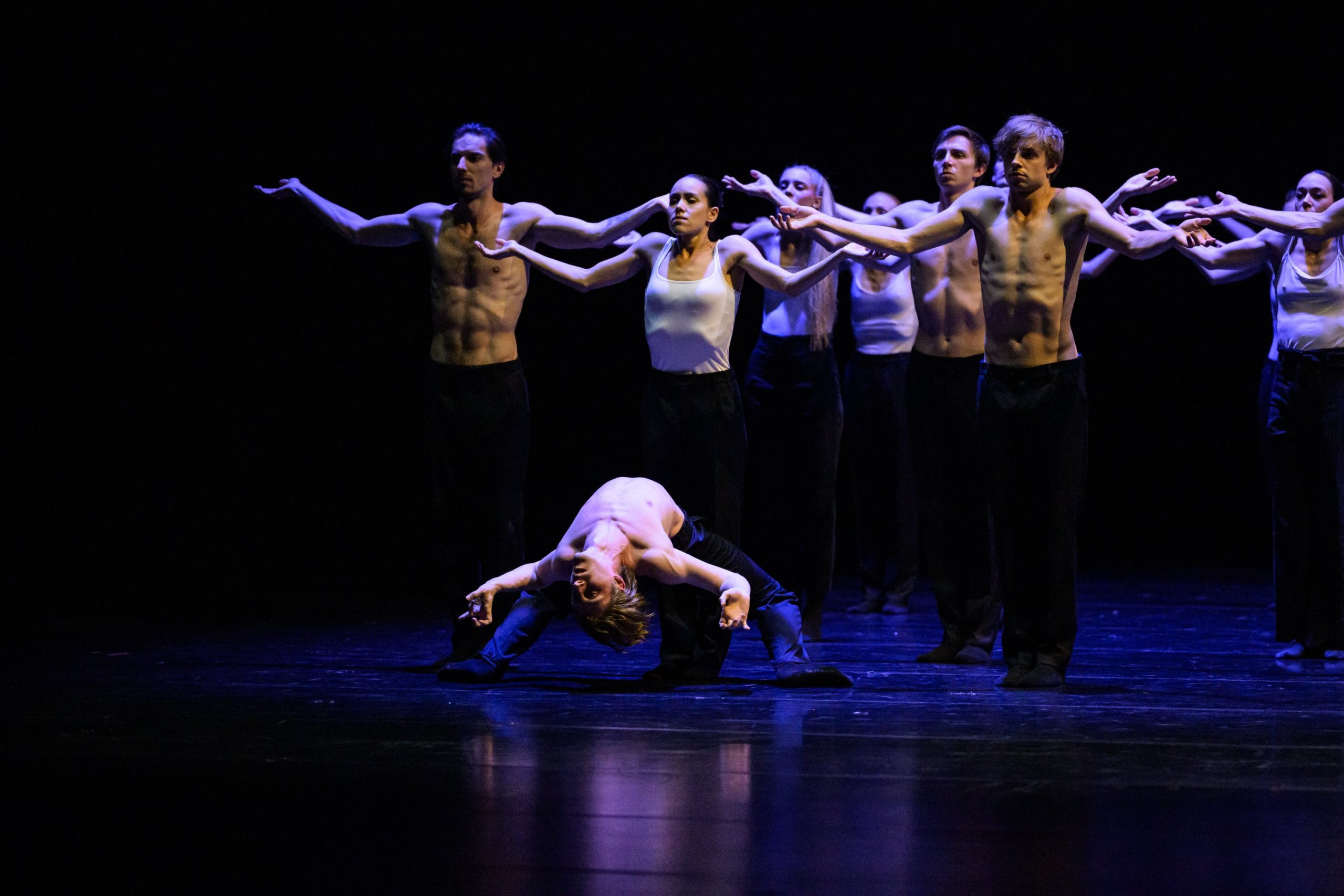 Moving Still, tanečníci Baletu ND (foto Serghei Gherciu)