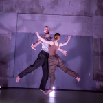 Jana Burkiewiczová: Směj se, pořád se směj, Jatka78, Skleněnka – Paulína Šmatláková a Michal Heriban (foto Vojtěch Brtnický)