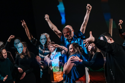 Jitka Vrbková: (ID)ENTITA, divadlo Aldente, Co.Labs, Brno (foto Terezie Fojtová)