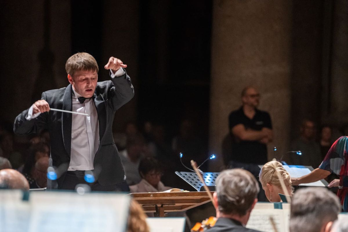 Gábor Káli a Janáčkova filharmonie Ostrava (foto Massimo Giannelli)