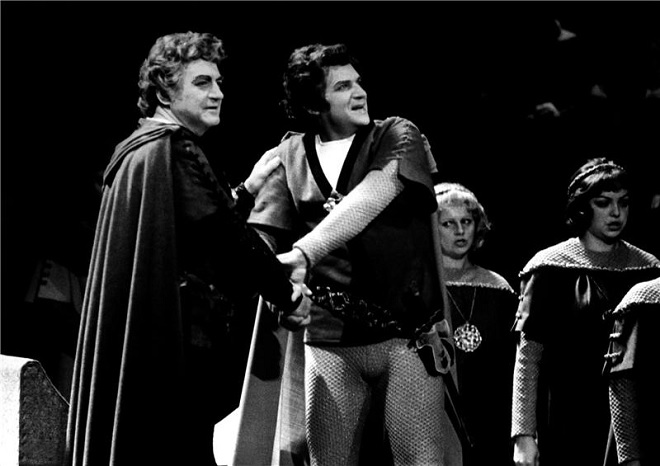 Z.Fibich: Nevěsta messinská - Oldřich Spisar, Jaroslav Souček - ND Praha 1979 (foto Jaromír Svoboda)