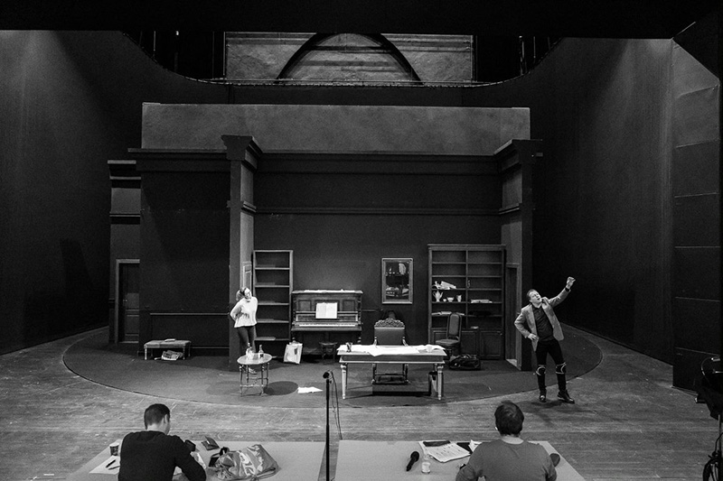 Franz Schreker: Vzdálený zvuk – Státní opera, Světlana Aksenová a Aleš Briscein (foto Zdeněk Sokol)