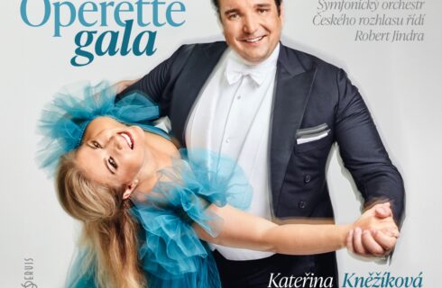 Kateřina Kněžíková, Adam Plachetka: Operette Gala, přebal CD (zdroj Radioservis)