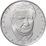 Pamětní mince ke 150. výročí narození Josefa Suka, rub (zdroj Česká národní banka)