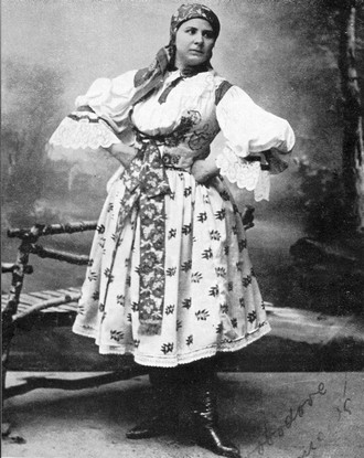 Leoš Janáček: Její pastorkyňa - Leopoldina Hanusová (Kostelnička) - ND Brno 1904 (foto archiv ND Brno)