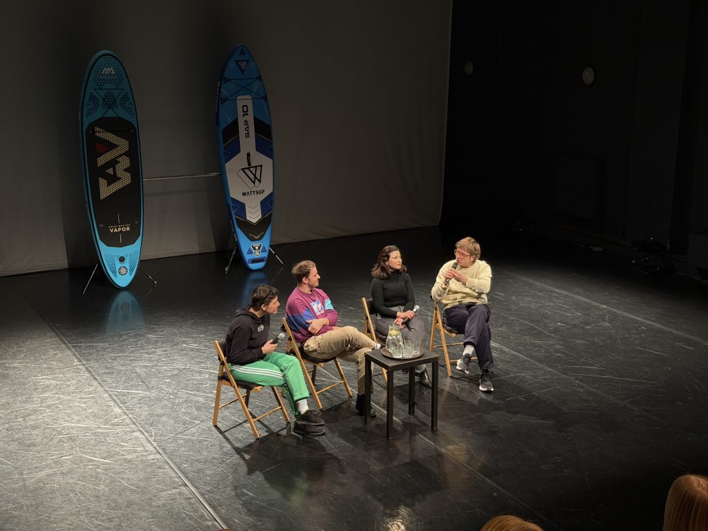 Petra Fornayová, Eva Kyselová, Andrej Štepita a Vít Svoboda, 20. ledna 2026, divadlo Ponec (zdroj divadlo Ponec)