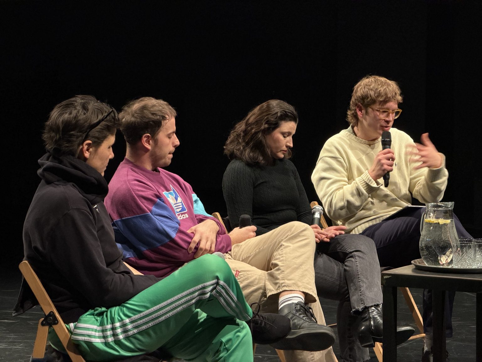 Petra Fornayová, Eva Kyselová, Andrej Štepita a Vít Svoboda, 20. ledna 2026, divadlo Ponec (zdroj divadlo Ponec)