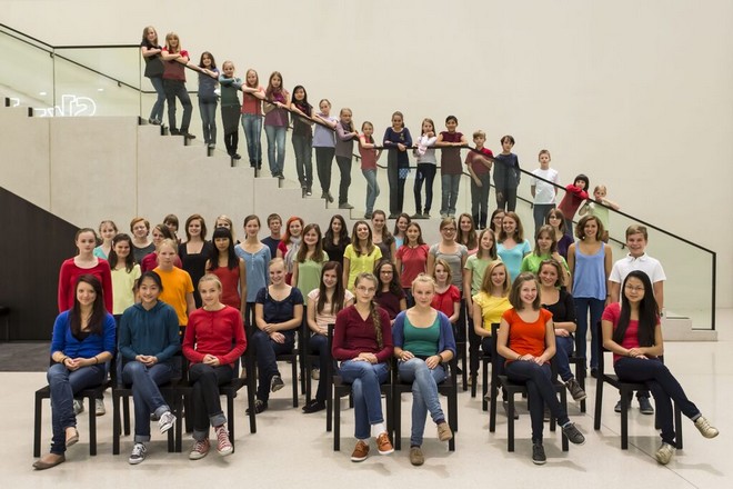 Filharmonický dětský sbor Drážďany (foto Marko Kubitz)