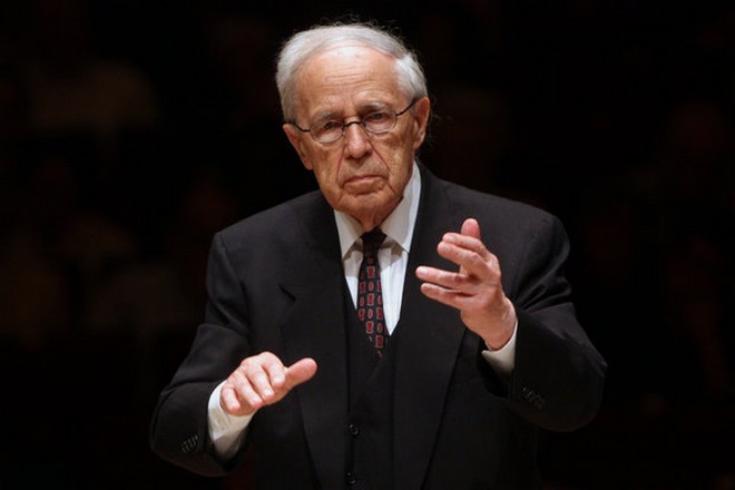 Pierre Boulez (foto Hiroyuki Ito)