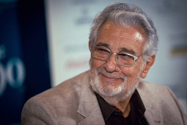 Plácido Domingo na tiskové konferenci MHF Český Krumlov 2021 (zdroj MHF Český Krumlov)