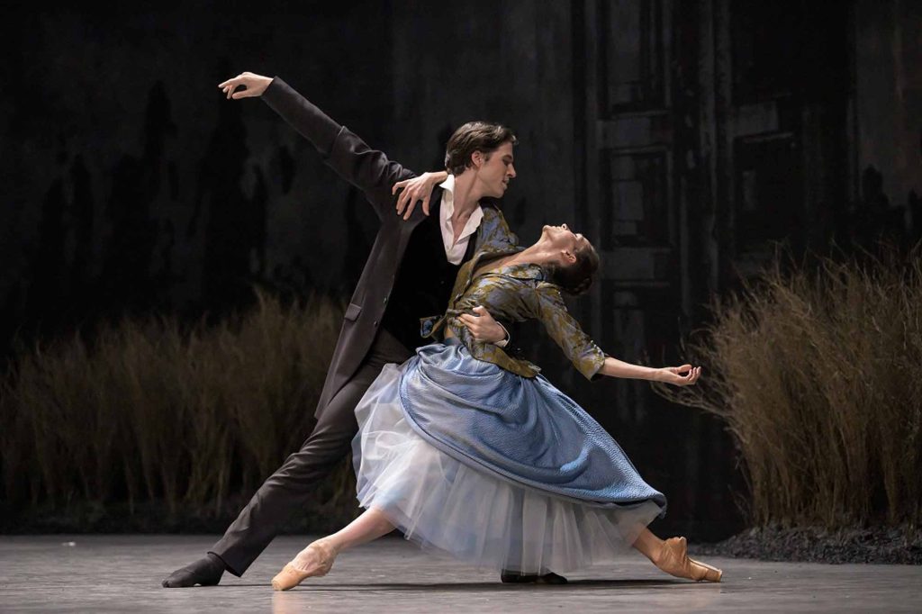 Polina Semionova a Martin Kortenaar (foto Serghei Gherciu)