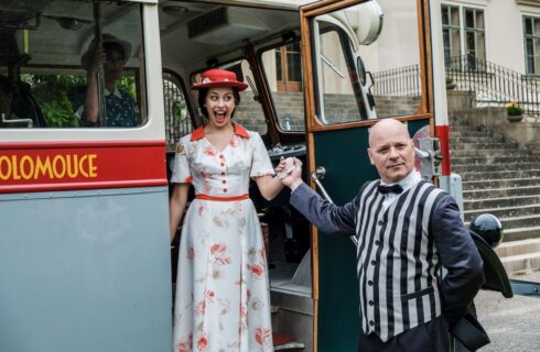 Anita Vansová, Eva Gregorová, Vít Gregor: Filmová opera Lázeňská sezóna (foto Michal Vičan)