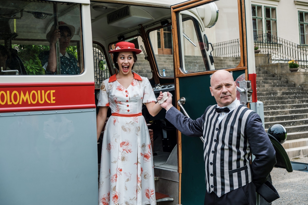 Anita Vansová, Eva Gregorová, Vít Gregor: Filmová opera Lázeňská sezóna (foto Michal Vičan)