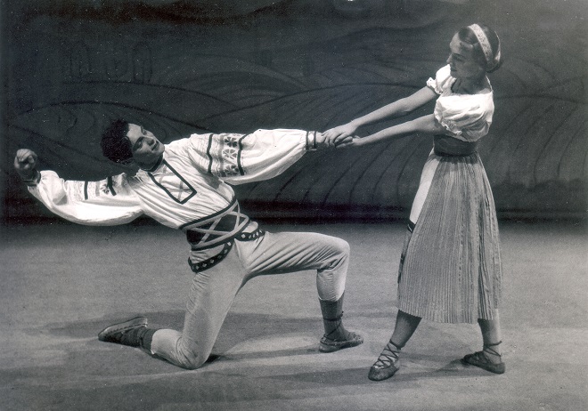 Antonín Dvořák: Slovanské tance - Viktor Malcev - Národní divadlo Brno 1951 (foto A.Rossi)