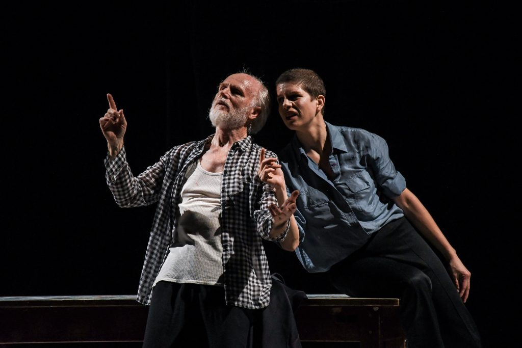 The Edge of the Sky, Na hraně nebe – Roberta Legros a Julyen Hamilton (foto Marek Štěpánek)