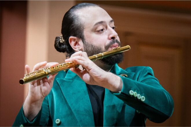 Prague Philharmonia: Mozart. Penderecki. Gluck. Martinů, 19. ledna 2025, Rudolfinum, Dvořákova síň – Stathis Karapanos (foto Ivan Malý)