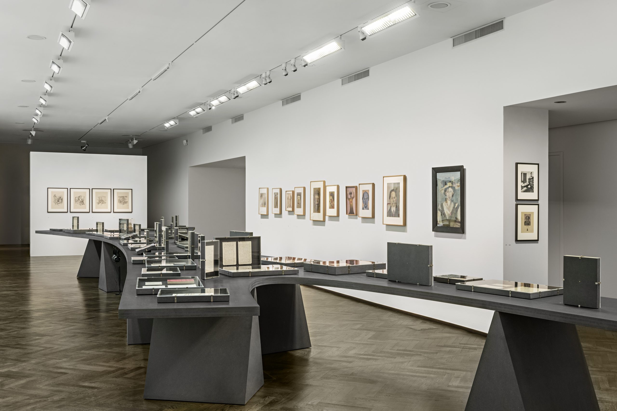 Výstava „Arnold Schönberg & Karl Kraus“, Arnold Schönberg Center (zdroj Arnold Schönberg Center, foto Hertha Hurnaus)