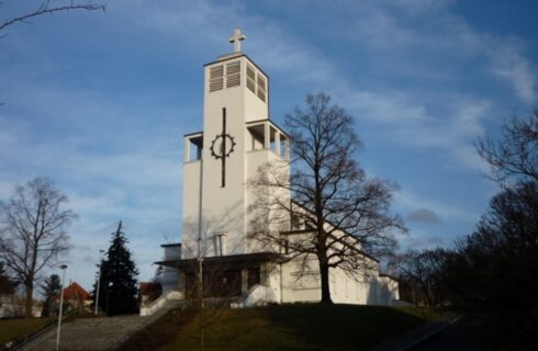 Kostel sv. Anežky, Spořilov, Praha (zdroj Noc kostelů)