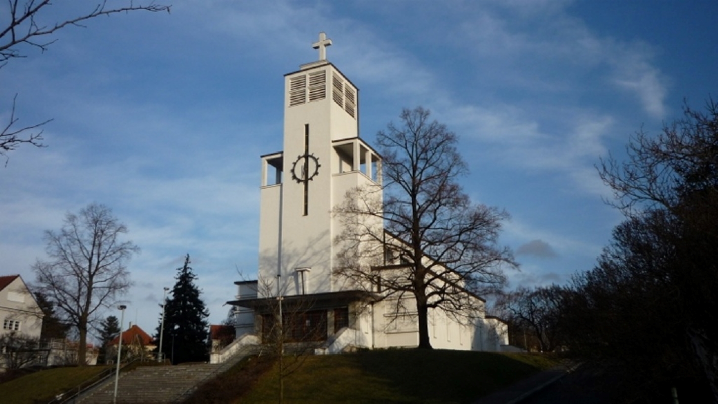 Kostel sv. Anežky, Spořilov, Praha (zdroj Noc kostelů)