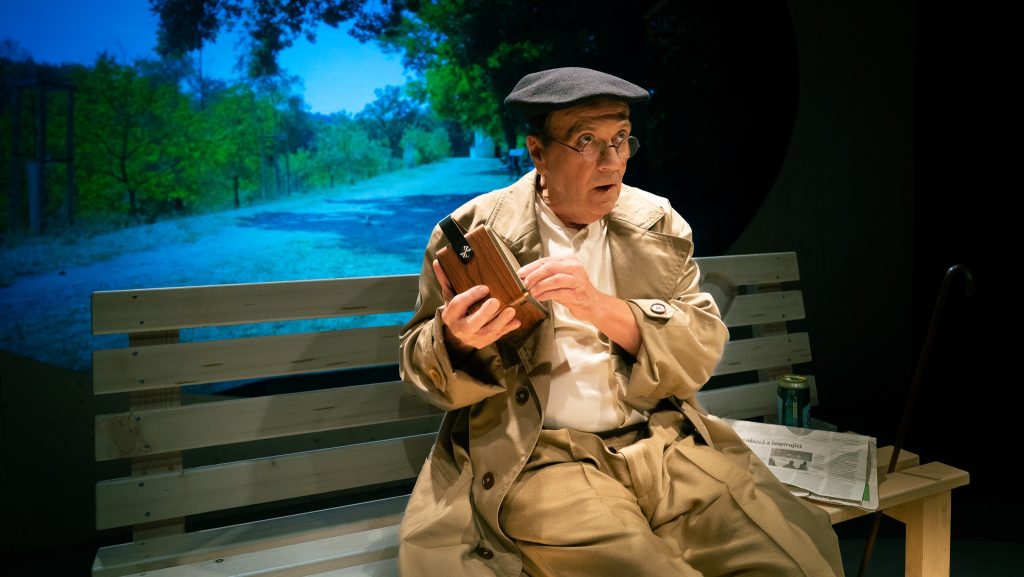 Radim Vizváry: V parku, Laterna magika, La Fabrika – Josef Kotěšovský (foto Jan Malíř)