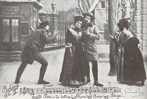 Puccini - La boheme - premiéra 1896