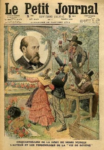 Le Petit Journal - Murger - La boheme