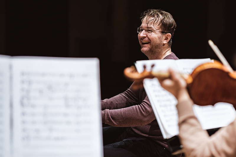 Natáčení CD Ernő Dohnányi: Piano Concertos Nos. 1 & 2 – Státní filharmonie Košice a Ladislav Fančovič (foto Jaroslav Ľaš)