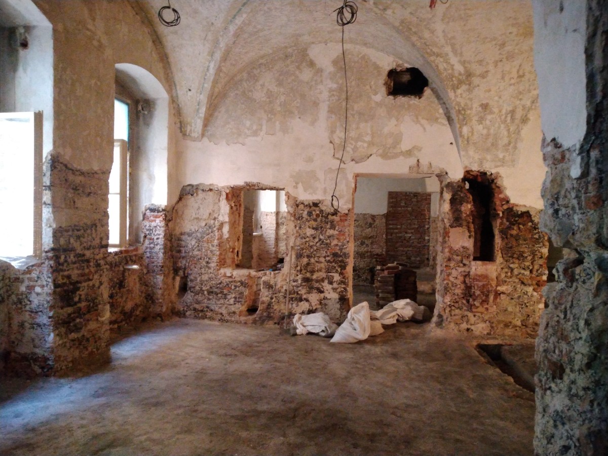 Prostory budoucího Centra fyzioterapie Baletu ND před rekonstrukcí (zdroj Národní divadlo)