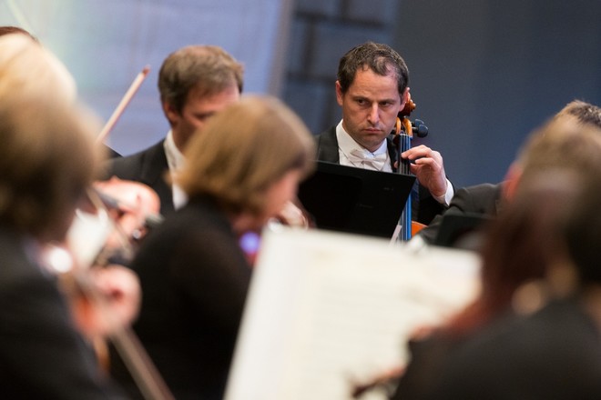 Smetanova Litomyšl 2016: Slavnostní zahajovací koncert - PKF-Prague Philharmonia - Zámecké nádvoří Litomyšl 2016 (foto Smetanova Litomyšl)