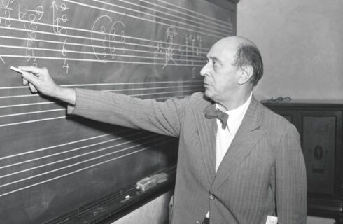 Arnold Schönberg (zdroj San Francisco Classical Voice)