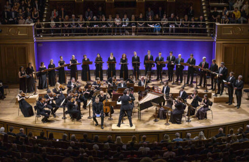 Václav Luks, Symfonický orchestr Českého rozhlasu a Collegium Vocale 1704 (foto Petra Hajská)