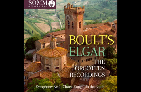 Přebal CD: Boult’s Elgar - The Forgotten Recordings (zdroj SOMM Recordings)