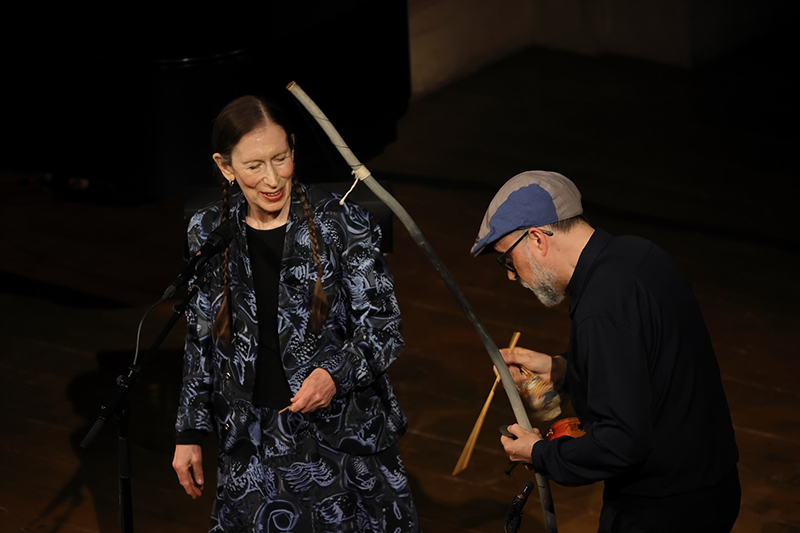 Meredith Monk a John Hollenbeck (zdroj Meredith Monk)