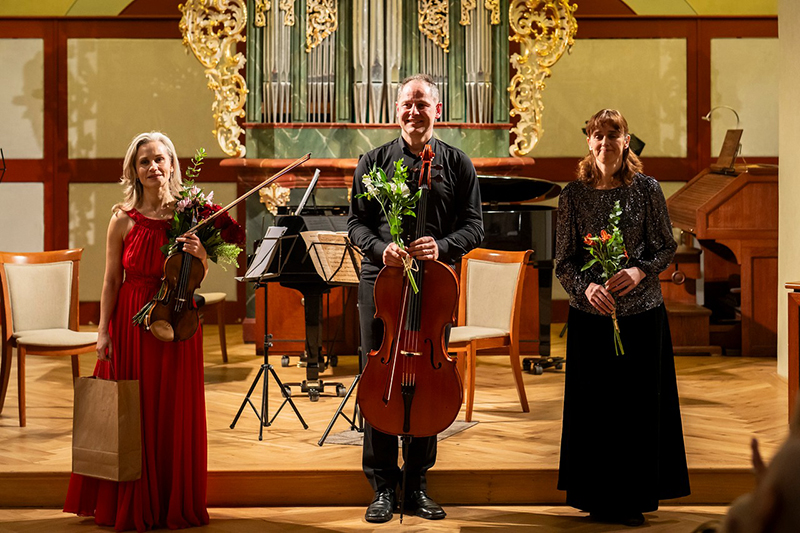 Arenskij. Duda. Šostakovič, 24. února 2025, Barokní refektář Profesního domu MFF UK – Trio Concertante (zdroj Prague Philharmonia)