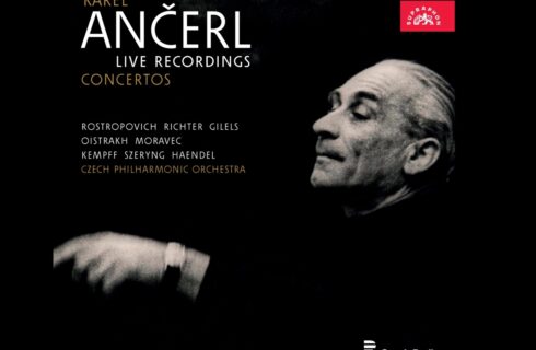 Přebal nového souboru 7 CD Karel Ančerl Live Recordings / Concertos (zdroj Supraphon)