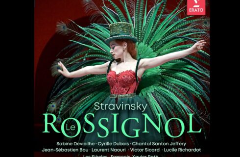 Přebal CD Stravinsky: Le Rossignol (zdroj Warner Classics)