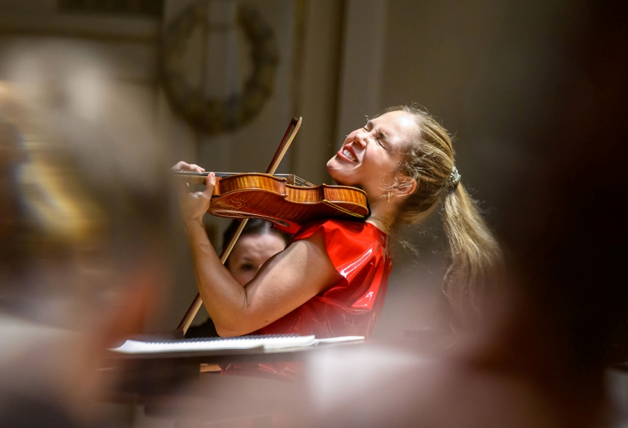 Leila Josefowicz, 19. března 2025, Obecní dům, Praha (zdroj Symfonický orchestr hl. m. Prahy FOK)