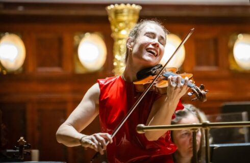 Leila Josefowicz, 19. března 2025, Obecní dům, Praha (zdroj Symfonický orchestr hl. m. Prahy FOK)