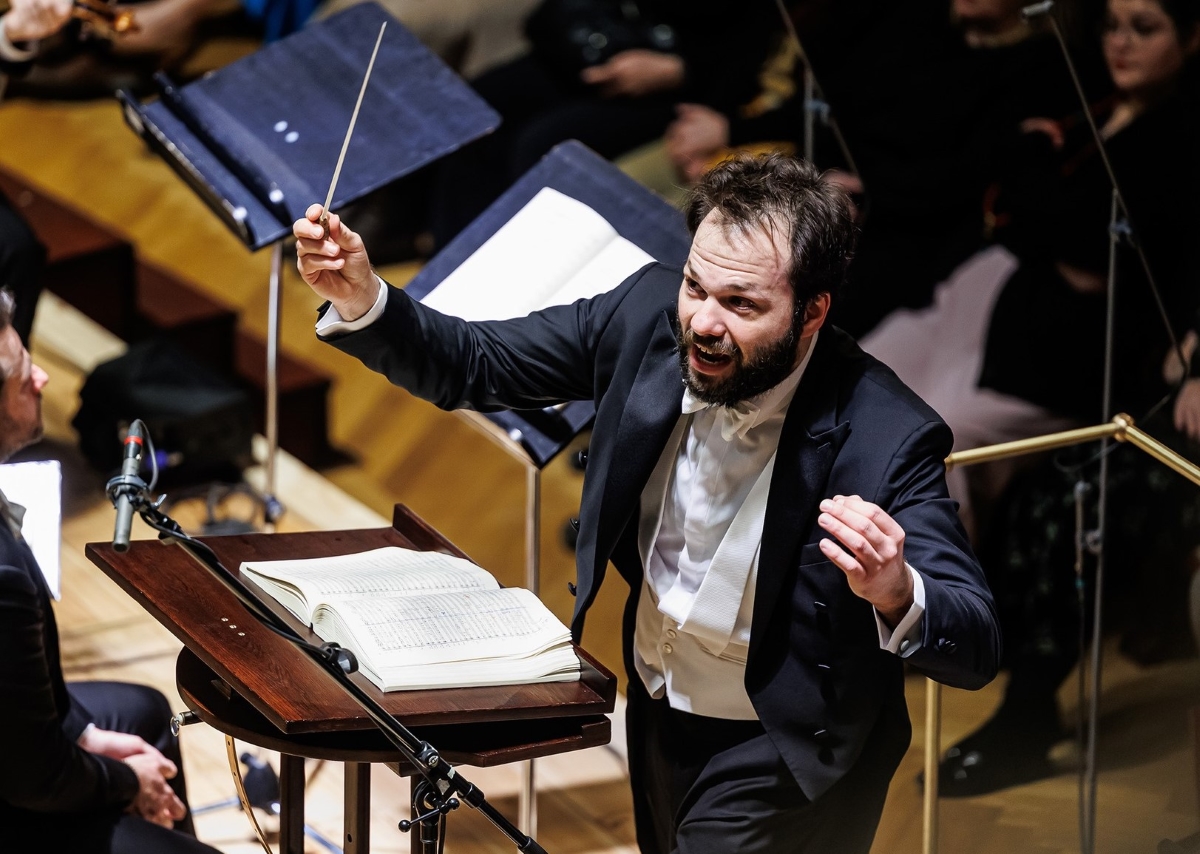 Petr Popelka, 3. března 2025, Obecní dům, Praha (zdroj Symfonický orchestr Českého rozhlasu, foto Michal Fanta)