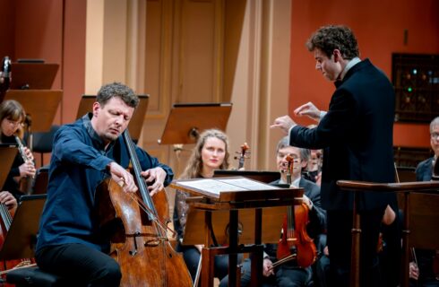 István Várdai, Angus Webster, Prague Philharmonia, 4. března 2025, Rudolfinum, Praha (zdroj Prague Philharmonia)