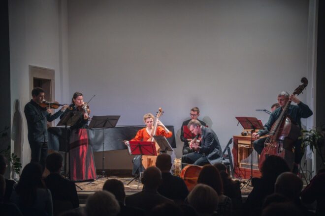 Musica Florea: Hudební improvizování 17. století, 3. března 2025, Atrium Žižkov, Praha (foto Adam Rojko)